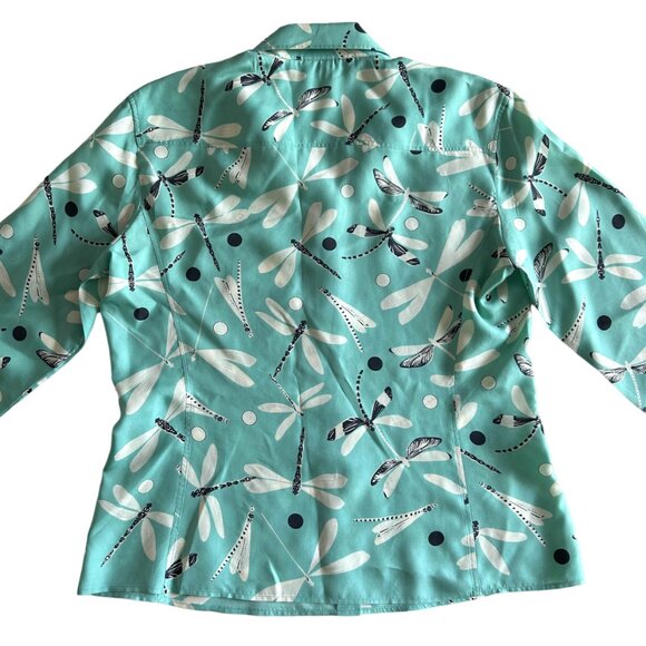 Armani Collezioni Dragonfly Blouse ASO Miranda Priestly The Devil Wears Prada - Picture 5 of 8